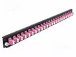 PATCH-VALOKUITUPANEELI - LC DUPLEX - DUPLEX,RACK - MUSTA - RACK 19" - Tietokonetarvikkeet - muut - DELOCK-43361 - 1