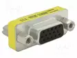 ADAPTERI - D-SUB 15PIN PISTORASIA,MOLEMMIN PUOLIN - Tietokonekaapelit ja -adapterit - DELOCK-65001 - 1