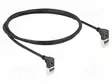 PATCH KAAPELI - S/FTP - CAT: 6A - RJ45 YLÄKULMALIITIN,MOLEMMIN PUOLIN - RJ45 Ethernet kaapelit - DELOCK-80281 - 1