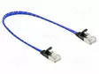 PATCH KAAPELI - U/FTP - CAT 6A - RJ45-PISTOKE,MOLEMMIN PUOLIN - 0,3M - RJ45 Ethernet kaapelit - DELOCK-80381 - 1