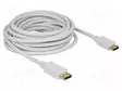 KAAPELI - DISPLAYPORT-PISTOKE,MOLEMMIN PUOLIN - DISPLAYPORT 1.2 - HDMI, DVI, DisplayPort johdot - DELOCK-84861 - 1