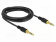 KAAPELI - JACK 3,5MM 3PIN PISTOKE,MOLEMMIN PUOLIN - 3M - MUSTA - Muut audio-videokaapelit - DELOCK-85551 - 1