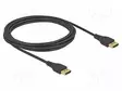KAAPELI - DISPLAYPORT-PISTOKE,MOLEMMIN PUOLIN - DISPLAYPORT 1.4 - HDMI, DVI, DisplayPort johdot - DELOCK-85911 - 1