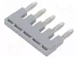 PISTOKESILTA - PIN: 5 - HARMAA - Kiskoliittimet - DFA4-05P-11 - 1