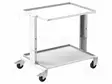KÄRRY - ESD - W: 900MM - D: 625MM - TERÄS - HARMAA (VAALEA) - 10KOHM÷100MOHM - ESD toimistotarvikkeet - ESD-CART01 - 1