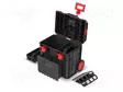 LAATIKKO - TYÖKALU-PYÖRILLÄ - MUSTA - POLYMEERI - X BLOCK LOG - IP55 - Työkalulaukut ja säilytyslokerot - KXB604050FD-S411 - 2