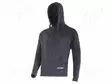HOODIE - SIZE: S - MUSTA - 320G/M2 - Työ- ja suojavaatteet - LAHTI-L4013101 - 1