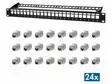 LIITIN: RJ45 - PATCH PANEL - RJ liittimet - LOG-NK5001 - 1