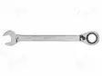 WRENCH: COMBINATION SPANNER - RATTLE - 19MM - CHROM-VANADIUM STEEL - Vääntötyökalut ja kiintolenkit - NEO-09-331 - 1