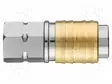 QUICK CONNECTION COUPLING - BRASS - APPLICATION: FOR COMPRESSOR - Pneumatiikkatyökalut ja tarvikkeet - NEO-12-651 - 1