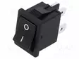 KEINUKYTKIN - DPST - AS: 2 - OFF-ON - 6A/250VAC - MUSTA - EI OLEOHM - UL94V-2 - Keinukytkimet - R9D2KKFT00F1 - 1