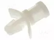 KIINNITYSKYTKIMEN HATTU POLYAMIDI - PIT: 9,5MM - TASAINEN PINTA,TARRAIN - Piirilevyn korokepalat - RI-PS-6-01 - 1