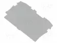 LOPPUKANSI - HARMAA - W: 0,8MM - H: 32,9MM - Kiskoliittimet - 2002-1291 - 1