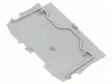 LOPPUKANSI - HARMAA - W: 0,8MM - H: 32,9MM - Kiskoliittimet - 2002-1291 - 2