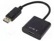 ADAPTERI - DISPLAYPORT-PISTOKE,HDMI-PISTORASIA - 0,15M - MUSTA - HDMI, DVI, DisplayPort johdot - AK-AD-11 - 1