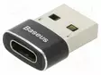 ADAPTERI - HIGH SPEED,USB 2.0 - USB A PISTOKE,USB C RASIA - 2,4A - USB kaapelit ja adapterit - CAAOTG-01 - 2