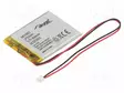 AKKU: LI-PO - 3,7V - 400MAH - JOHDOT,MOLEX MX-51021-0200 LIITIN - Akut - AKY-LP293441 - 1