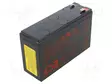 AKKU: LYIJYHAPPO - 12V - 7,2AH - AGM - ULK.KOOT: 150,9X51X94,3MM - 360W - Lyijyhyytelöakut - ACCU-UPS123606F2F1 - 1