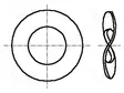 JOUSIALUSLEVY - M3 - D=8MM - H=0,5MM - JOUSIPRONSSI - Aluslevyt ja prikat - B3BN591 - 1