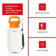 BATTERY POWERED PRESSURE SPRAYER - 8 L - Puutarhaletkut, liittimet ja kastelu - DTB10001 - 4