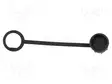 SUOJAKANSI - VYÖ - STANDARDI - IP67 - MUSTA - TERMOPLASTINEN - -40÷105°C - C16-1 EcoMate liittimet - CAP-WABMLPC1 - 2