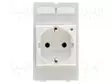 PLUG SOCKET MODULE GERMANY W.LED (VDE) - Erikoisliittimet - 39500010001 - 1