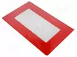 FLOOR WINDOW - PUNAINEN - Turvakyltit ja varoitustarrat - FA-0203WRA1331 - 1