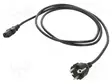 KAAPELI - 3X1MM2 - CEE 7/7 (E/F) PISTOKE,IEC C13 NAARAS-PVC - Tietokone- ja laitejohdot - 364018-01 - 1