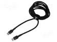 KAAPELI - HIGH SPEED,USB 2.0 - USB C PISTOKE,MOLEMMIN PUOLIN - 2M - USB kaapelit ja adapterit - CATKLF-ALG1 - 1