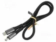 KAAPELI - USB 3.2 GEN 2X2 - USB C PISTOKE,MOLEMMIN PUOLIN - 0,5M - USB kaapelit ja adapterit - CU0431 - 1