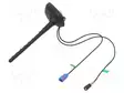 KATTOANTENNI,AUTO-0,2M - AM,FM,GPS - VAHVISTIMELLA - 0,45M - Autoantennit - ANT.61 - 2