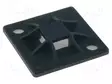 KAHVA - RUUVATTU,ITSEKIINNITTYVÄT - POLYAMIDI - MUSTA - KORK: 3,7MM - Nippusideankkurit - QM20A-PA66-BK-C1 - 1