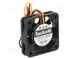 LAITETUULETIN - DC - 12VDC - 40X40X10MM - 9M3/H - 25DBA - KUULA - DC 12V tuulettimet - 109P0412H901 - 1