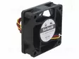 LAITETUULETIN - DC - 12VDC - 60X60X20MM - 52,8M3/H - 43DBA - DC 12V tuulettimet - 9GA0612P6G001 - 1