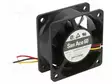 LAITETUULETIN - DC - 12VDC - 60X60X25MM - 63,6M3/H - 44DBA - DC 12V tuulettimet - 109R0612J4011 - 1