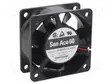 LAITETUULETIN - DC - 12VDC - 60X60X25MM - 63,6M3/H - 44DBA - DC 12V tuulettimet - 109R0612J4021 - 1