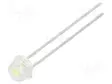 LED - KYLMÄVALKOINEN - 5MM - 1100÷4180MCD - 110° - ETUOSA: KUPERA - 100MW - Pyöreät LEDit - C535A-WJN-CT0W0231 - 1