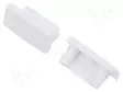 LED PROFIILIN PÄÄTYPALA - VALKOINEN - 20KPL - ABS - BEGTON12 - Profiilit LED nauhoille - TOP.C7960001 - 1