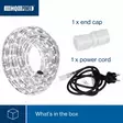 LED ROPE LIGHT - 9 m - COLD WHITE - LED valoköydet - HQRL09001 - 7