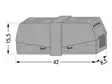 LIGHTING SERVICE CONNECTOR, GREY - WAGO ja muut pikaliittimet - WG224201 - 2