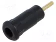 LABORATORY CONNECTOR: 1,5MM BANANA - SOCKET - OVERALL LEN: 29MM - Banaanijatkoliittimet - MEB1.5-R-21 - 1