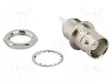 LIITIN: BNC - N LIITINAARAS - SUORA - 50OHM - JUOTETTAVA - RG58 - BNC liittimet - 031-221 - 2