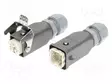 HDC LIITIN - UROS + NAARAS - GWCONNECT - PIN: 5 - 10A - 400V - 4+PE - M20 - GWconnect liittimet - MX-93608-0391 - 1