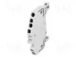 LIITIN: KISKO-280 - 24A - 800V - JOUSIPURISTIN - HARMAA - 0,08÷2,5MM2 - Kiskoliittimet - 280-641 - 1