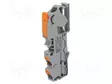 LIITIN: KISKO-2116 - 76A - 800V - PUSH-IN - HARMAA - 0,5÷16MM2 - NAVAT: 1 - Kiskoliittimet - 2116-5301 - 1