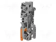 LIITIN: KISKO-2104 - 32A - 800V - PUSH-IN - HARMAA - 0,5÷6MM2 - NAVAT: 1 - Kiskoliittimet - 2104-1301 - 1