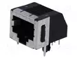 LIITIN: RJ45 - PISTORASIA - PIN: 8 - CAT: 3 - SUOJATTU - KULLATTU - 8P8C - RJ liittimet - 5555153-1 - 1
