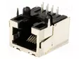 LIITIN: RJ45 - PISTORASIA - PIN: 8 - CAT: 3 - MATALAN PROFIILIN - 8P8C - RJ liittimet - 2-5338556-1 - 1