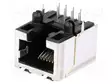 LIITIN: RJ45 - PISTORASIA - PIN: 8 - CAT: 3 - MATALAN PROFIILIN - 8P8C - RJ liittimet - 3-5338556-1 - 1