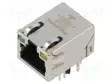 LIITIN: RJ45 - PISTORASIA - PIN: 8 - CAT: 5 - SUOJATTU - 8P8C - THT - RJ liittimet - 1-2250024-1 - 1